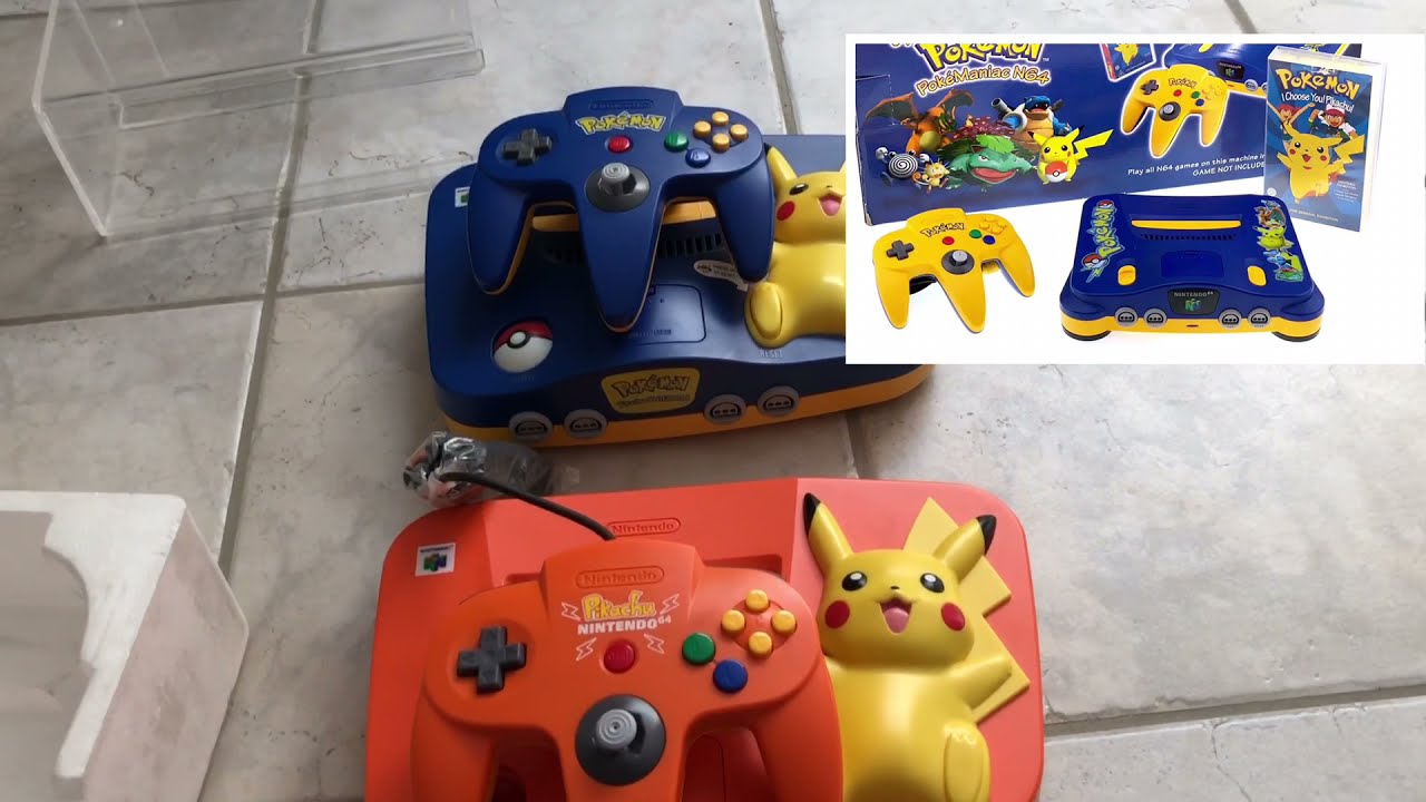 Nintendo 64 Edition Pikachu Naranja