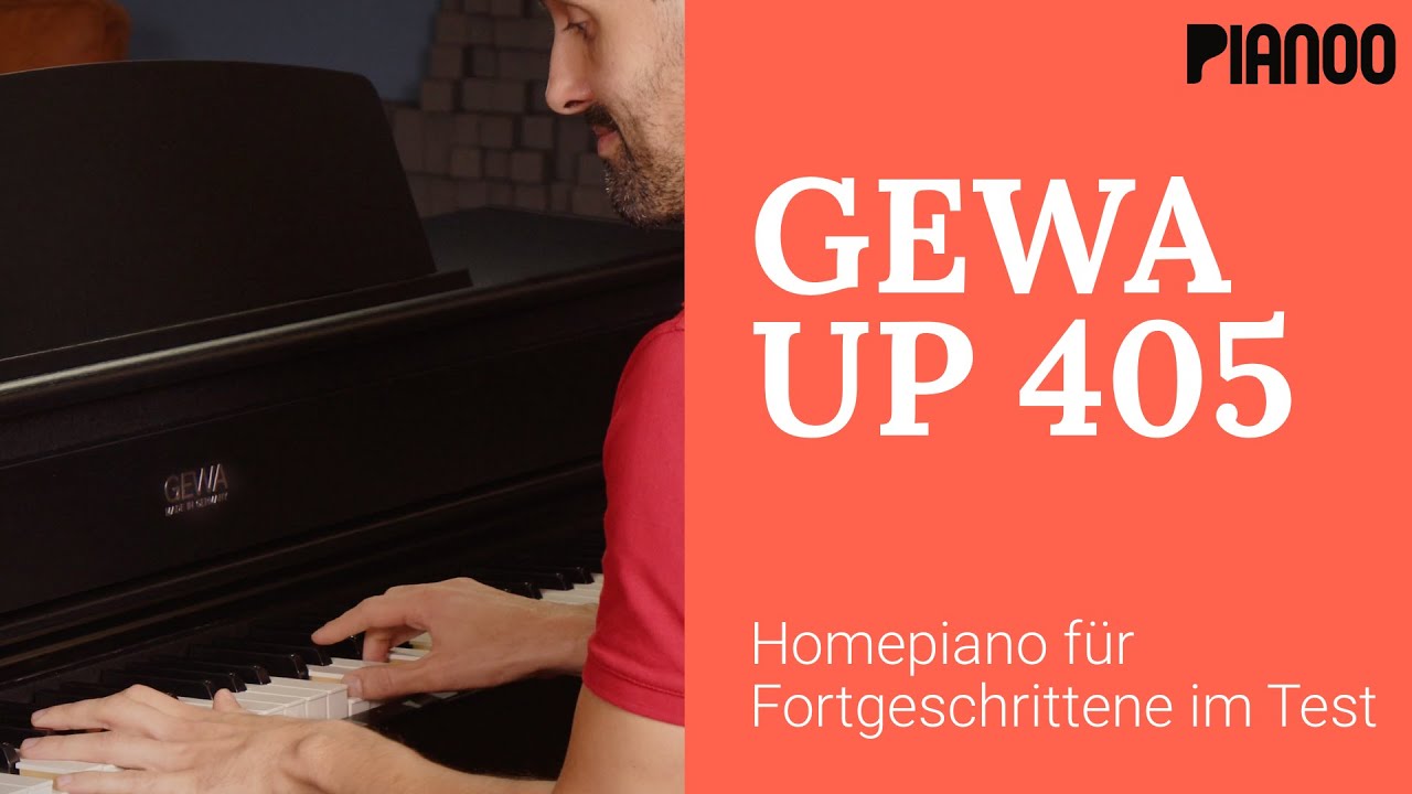 GEWA UP 405 - Homepiano für Einsteiger und Fortgeschrittene
