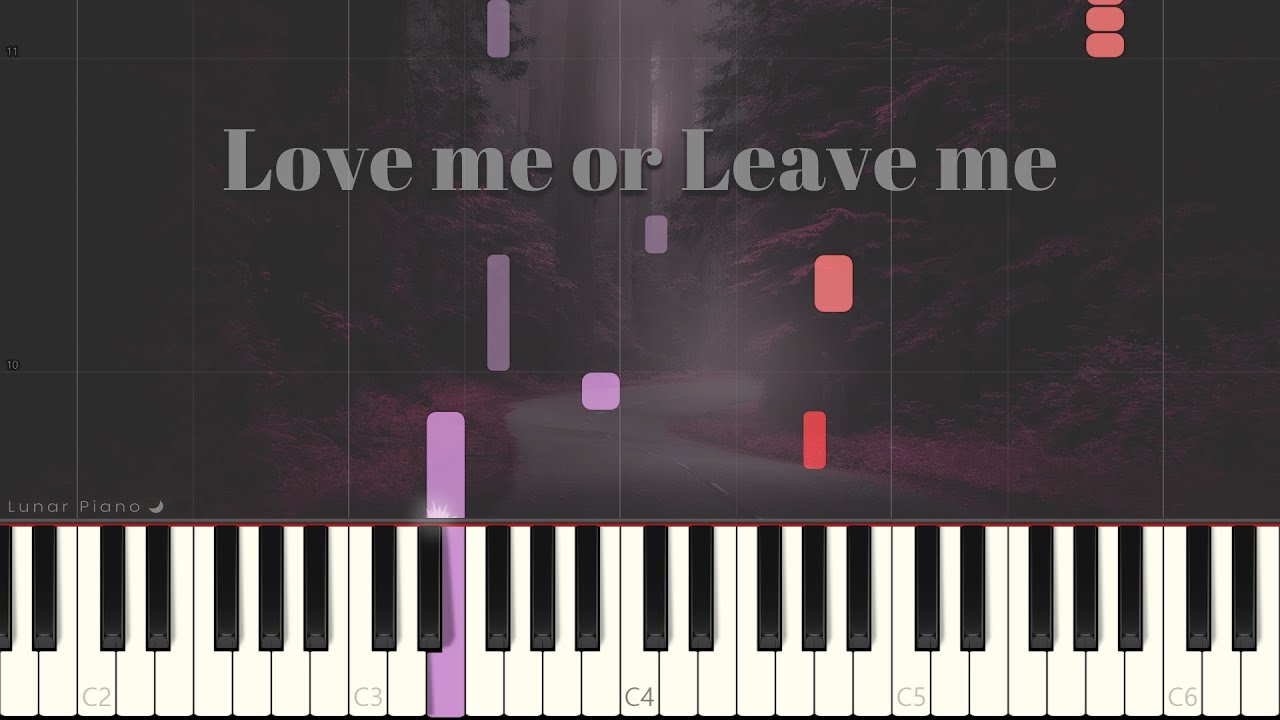 DAY6 데이식스 - 'Love me or Leave me' Piano Cover & Tutorial 피아노 커버 & 튜토리얼 by Lunar Piano