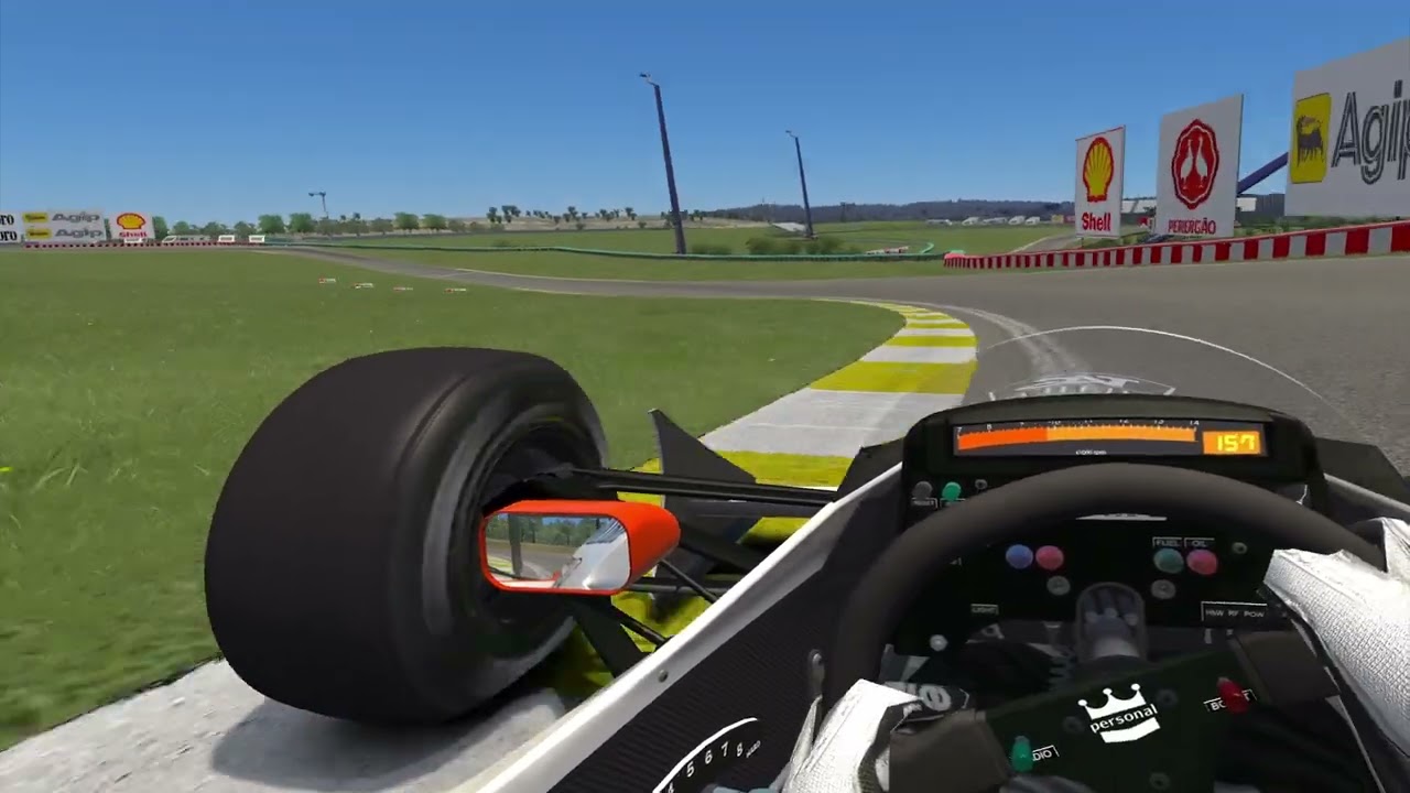 Giro di prova Interlagos MP4/4