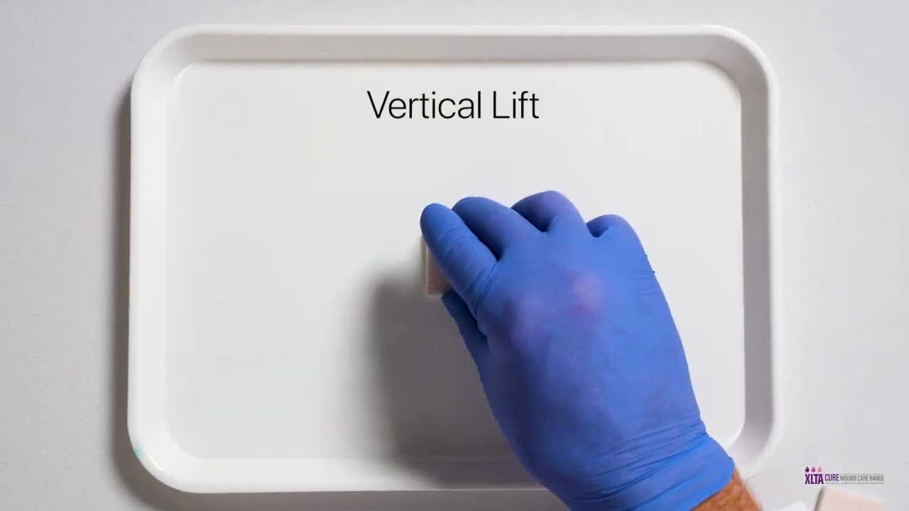 XLTA® Hydrocapillary Flow Demonstration  Advanced Exudate Management in Action