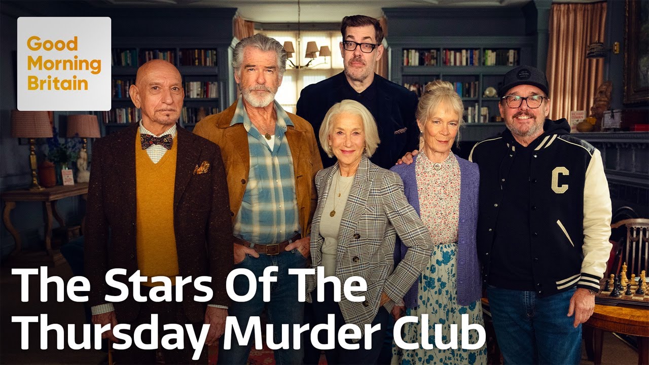 Richard Arnold Meets the Stars of the Thursday Murder Club