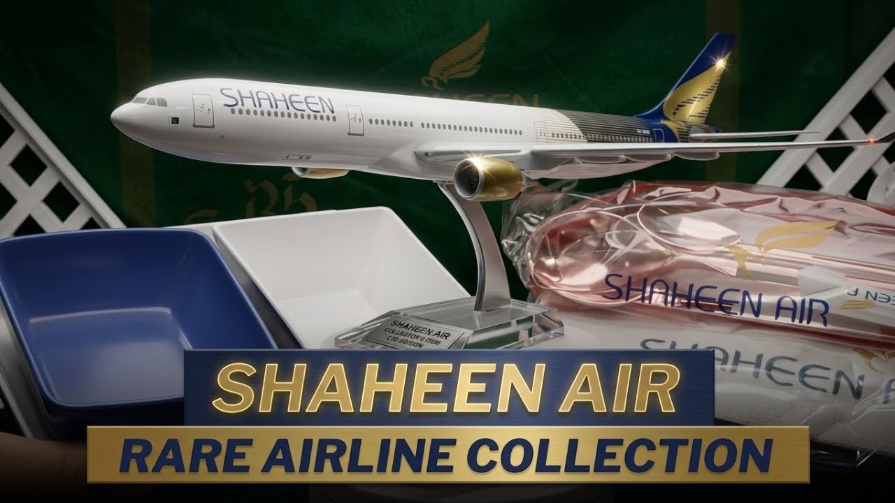 Shaheen Airlines 🇵🇰 Редкая коллекция | Модель самолета, питание и многое другое!