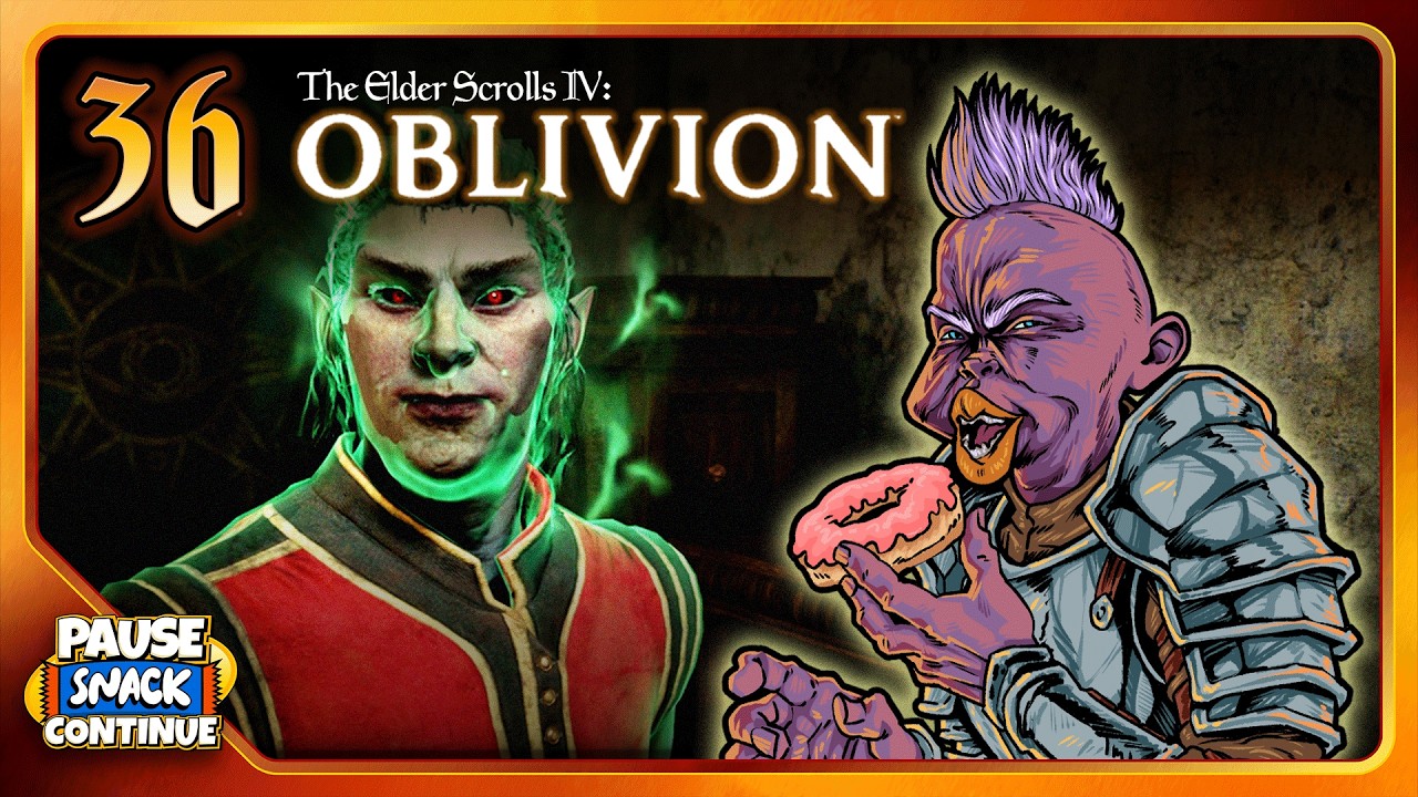 The Elder Scrolls IV: Oblivion &ndash; Ep. 36: Oily Greek Guys | Pause Snack Continue