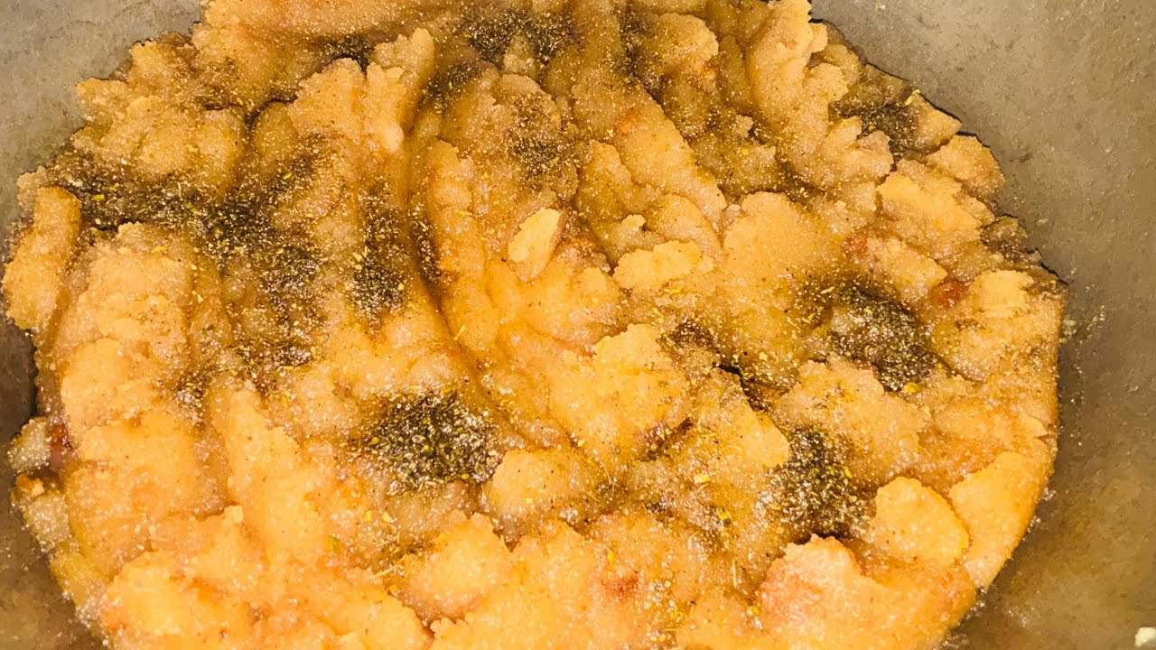 حلوا آرد سوجی! |  Semolina Flour Halwa recipe 