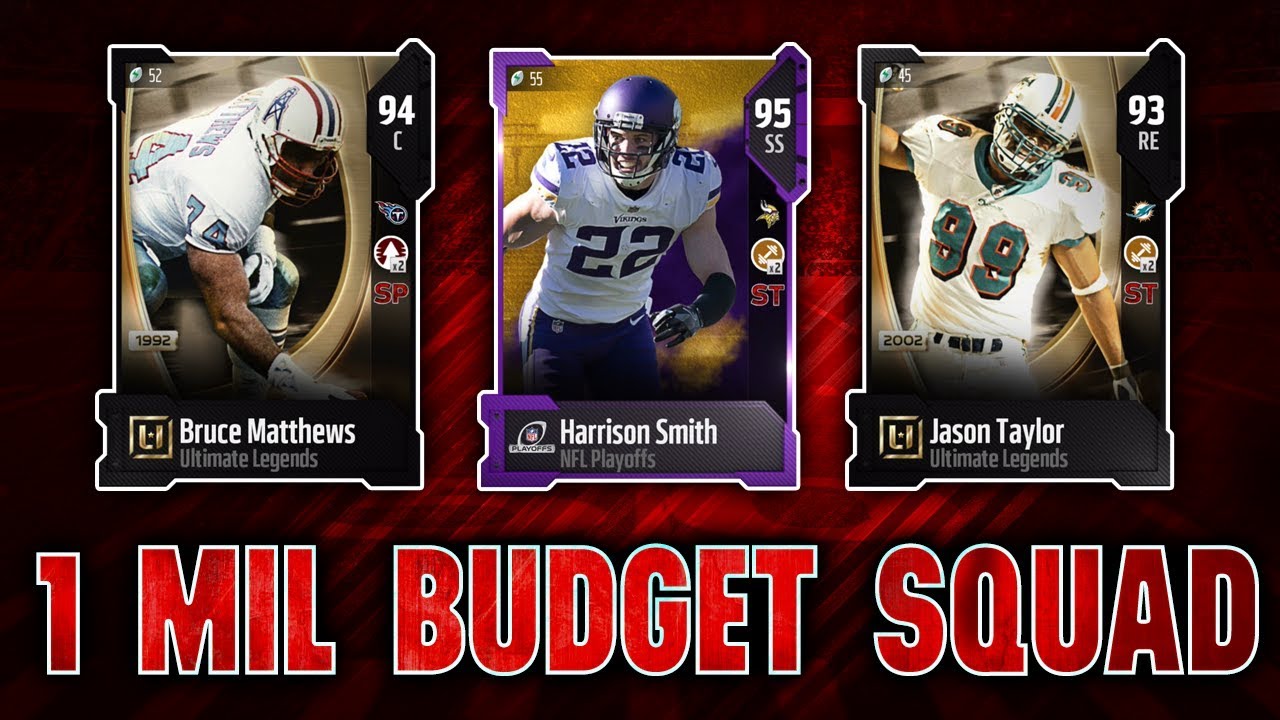 Best Team You Can Make For ONE MILLION COINS! | MUT 18 1 MILLION COIN BUDGET SQUAD