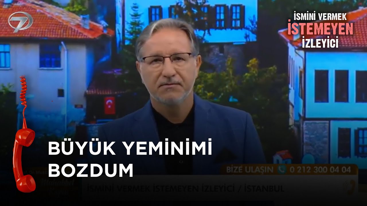 Çocuklarımın Üzerine Yemin Ettim - İsmini Vermek İstemeyen İzleyici