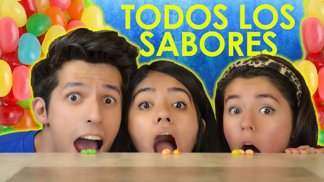 RETO FRIJOLITOS DE SABORES | RETO POLINESIO CON JELLY BEANS