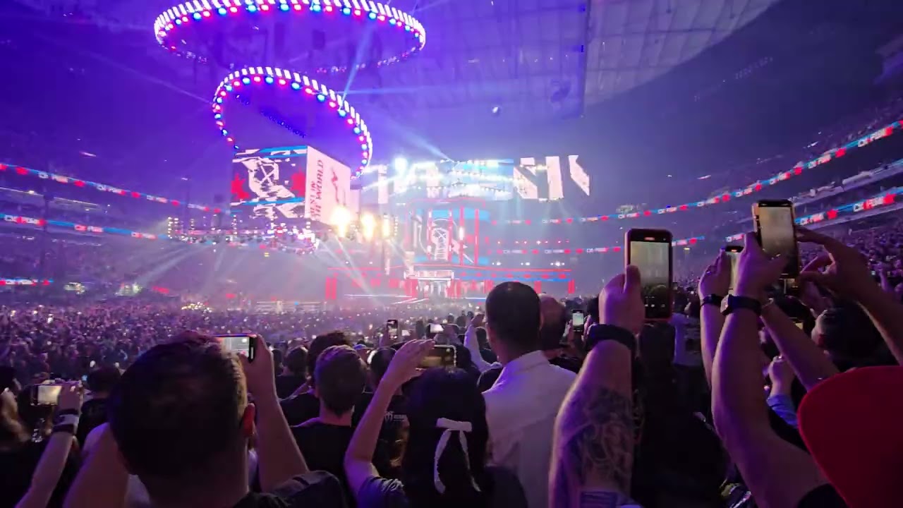 Wrestlemania 41 - CM Punk Live Entrance