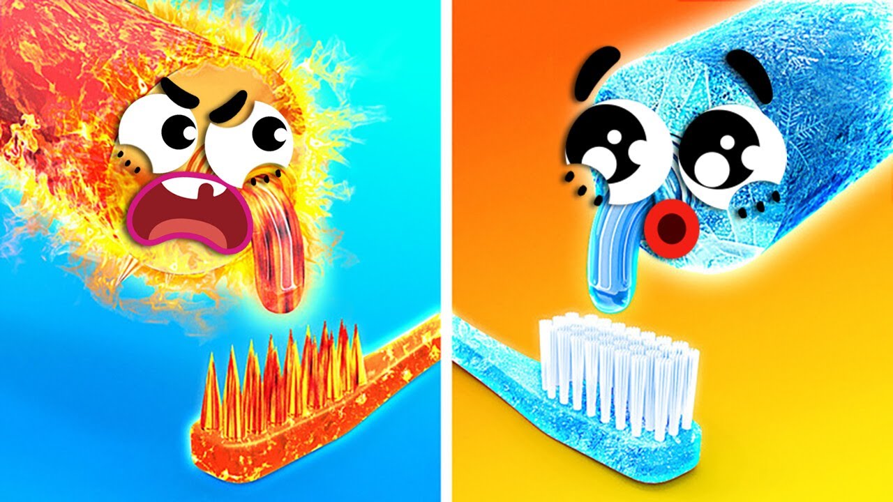 🔥❄️ Hot vs Cold Doodles: When Temperature Turns Into Total Chaos