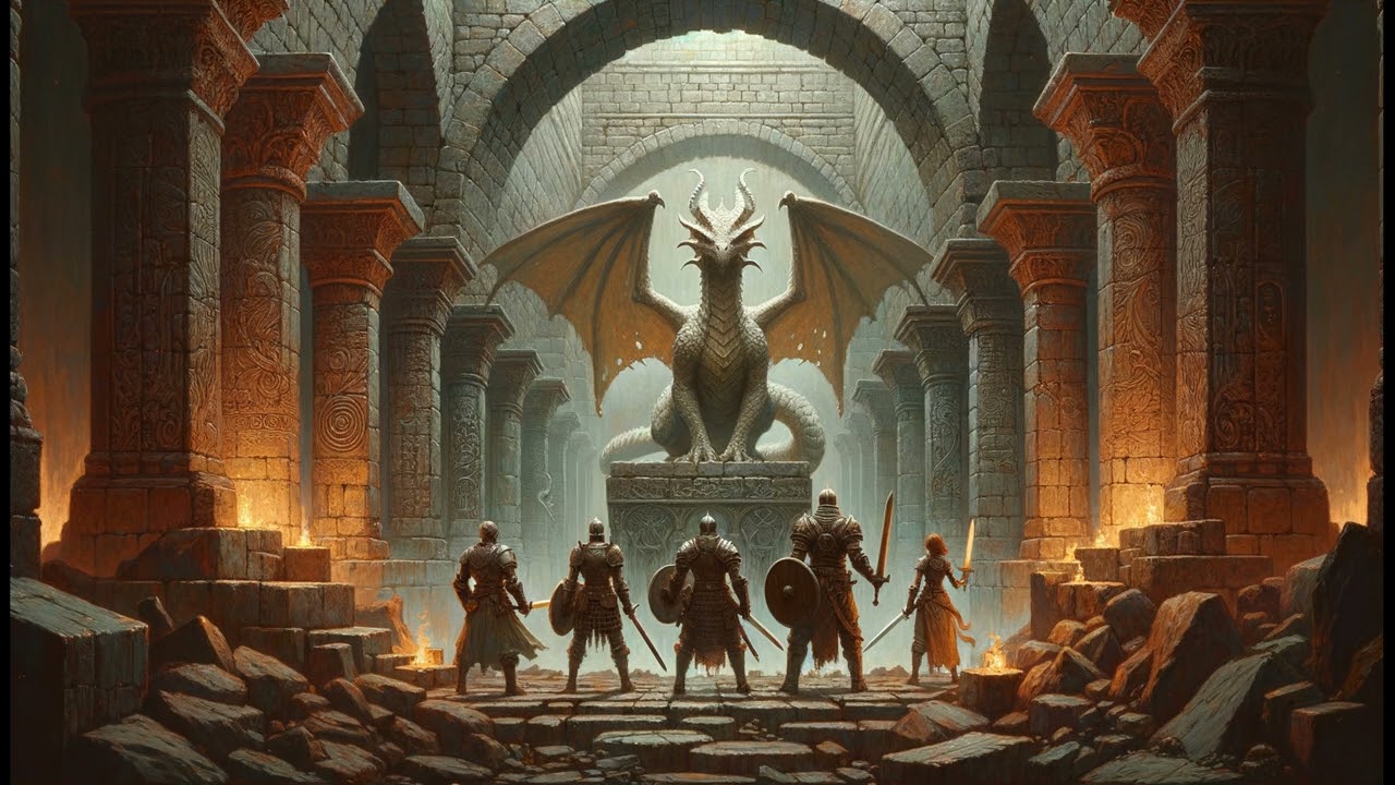 Medieval Calm Focus & Relaxation Music - Iron Vigil Nocturne