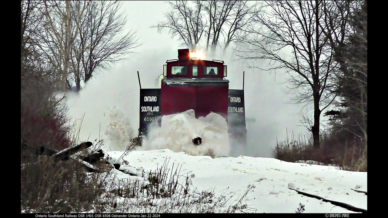 RAILREEL Chasing History OSR F Units Plow Run Jan 22 2024
