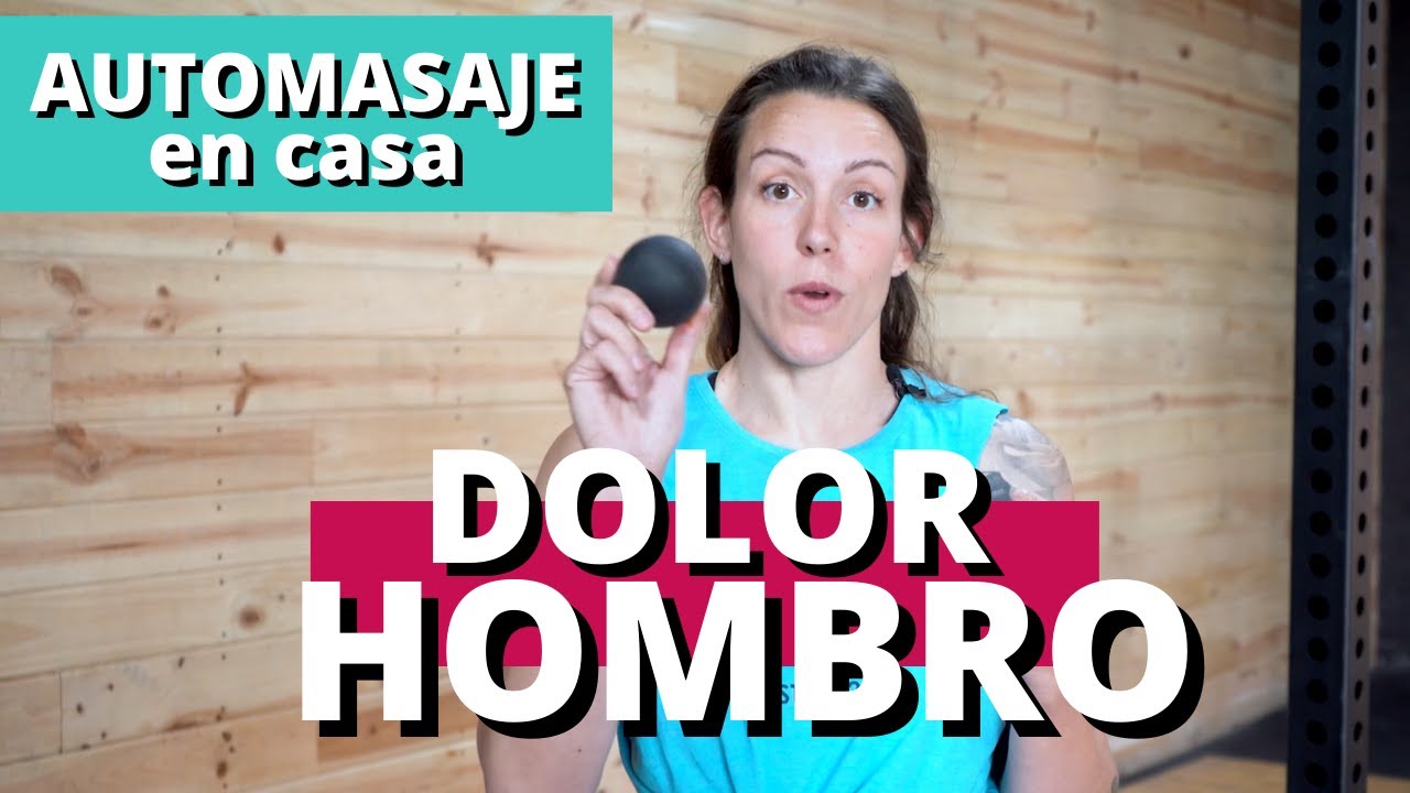 Pelota de Lacrosse Manguito Rotadores, Escápula - Automasaje en casa para el Dolor de Hombro