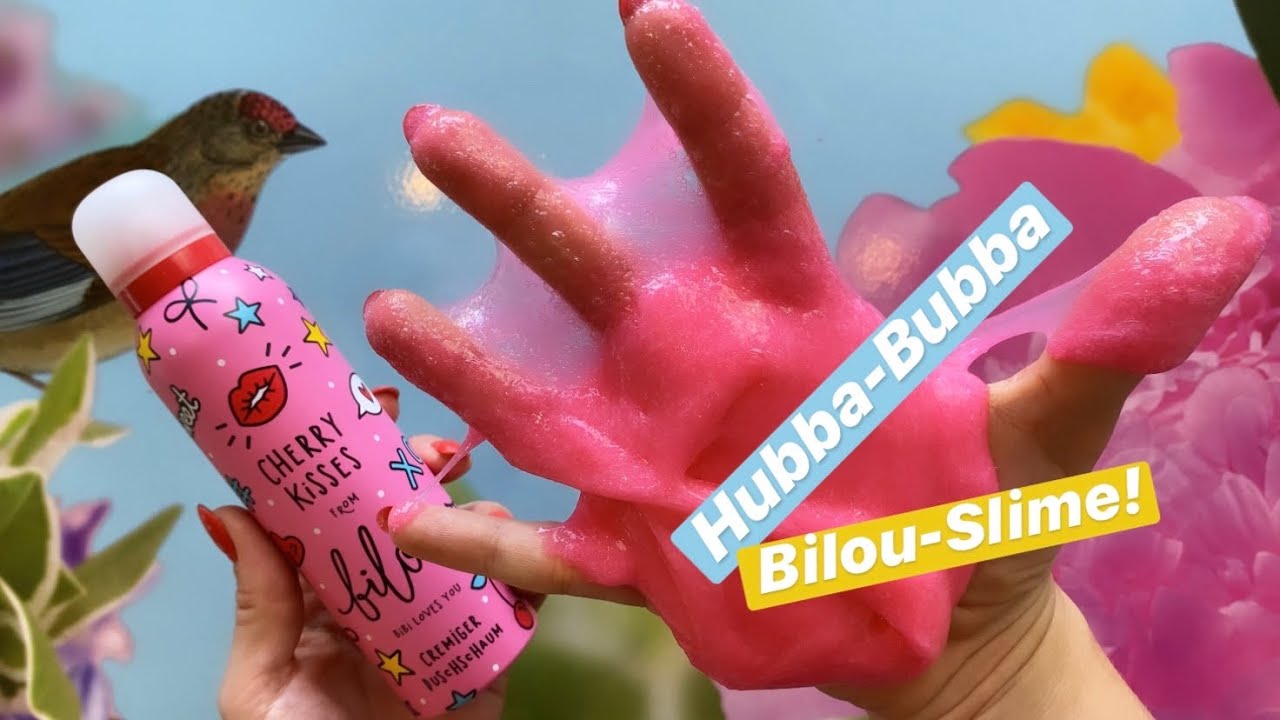 SlimeTini: HUBBA-BUBBA-BILOU-SLIME zum nachmachen! 😍 Bestes Slime Rezept!