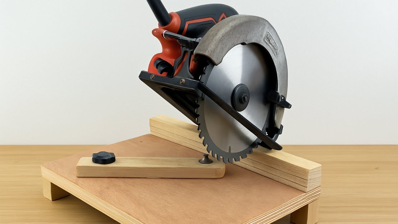 Don’t Miss These Circular Saw Hacks – Brilliant DIY Mini Saw Idea! 🔥