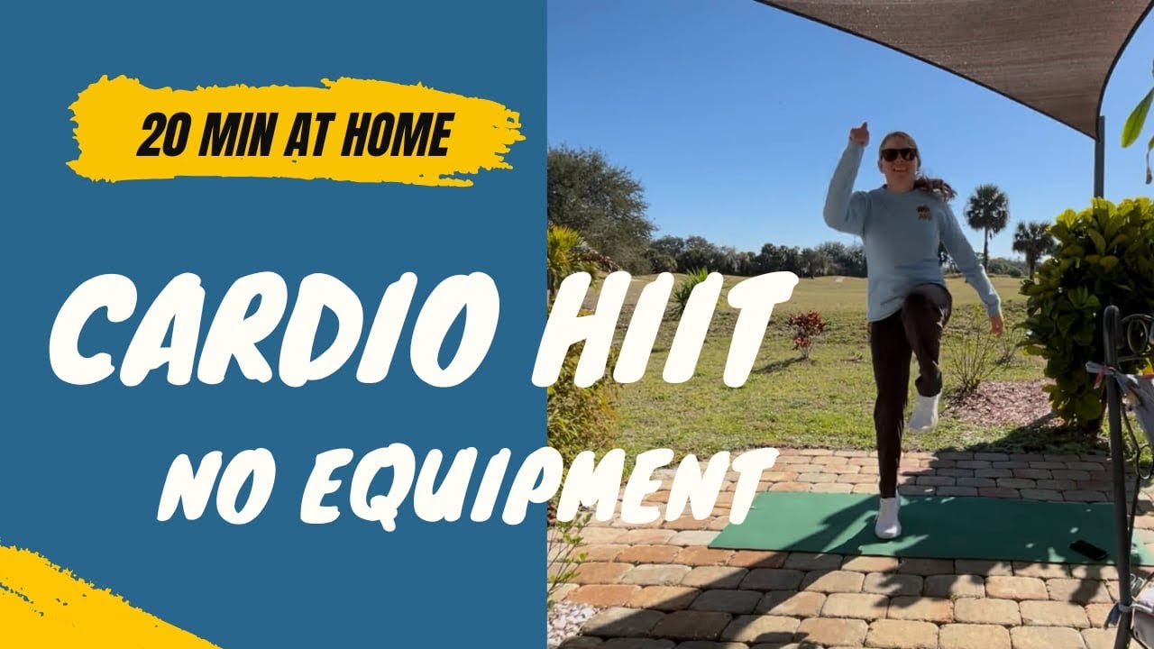 20 Minute Cardio HIIT Workout