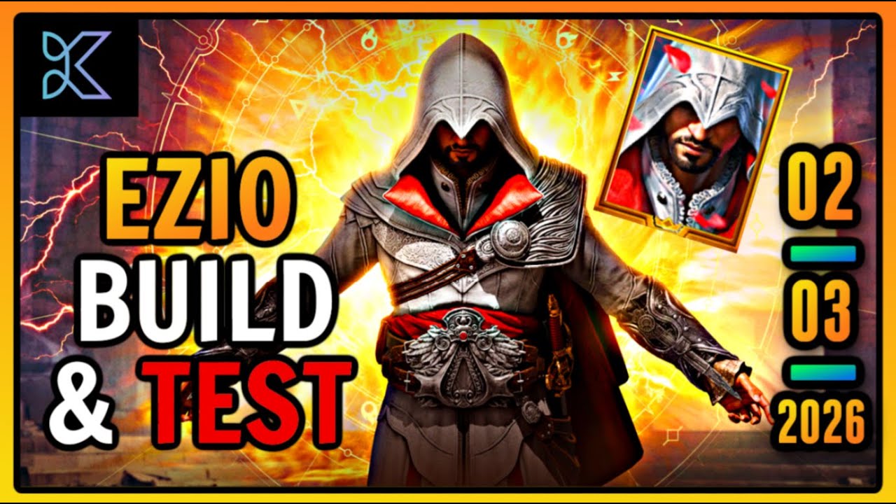 EZIO Build & Test + Live Arena + Chimera  [TUЯ KruYseN] | Raid: Shadow Legends