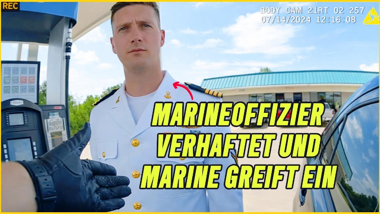 Navy-Offizier an Tankstelle auf die Knie gezwungen | Pentagon/DOJ & 18,7 Mio. Settlement