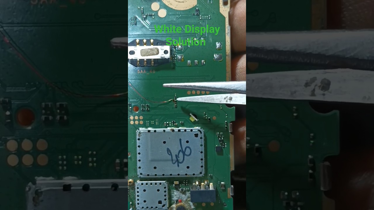 Nokia 105 new white display solution (nokia Ta 1010 ) white display solution #mobilerepair