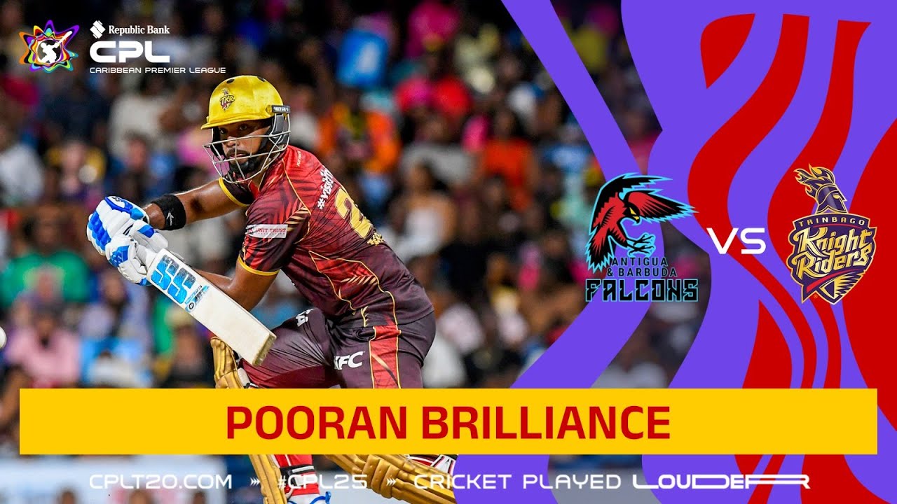 Nicholas Pooran's MATCH-WINNING Innings vs Antigua! | CPL 2025