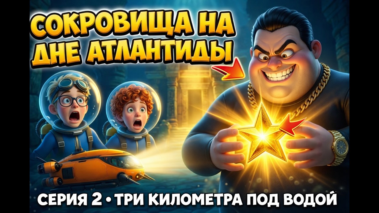 СОКРОВИЩА НА ДНЕ АТЛАНТИДЫ | Серия 2 | Три километра под водой