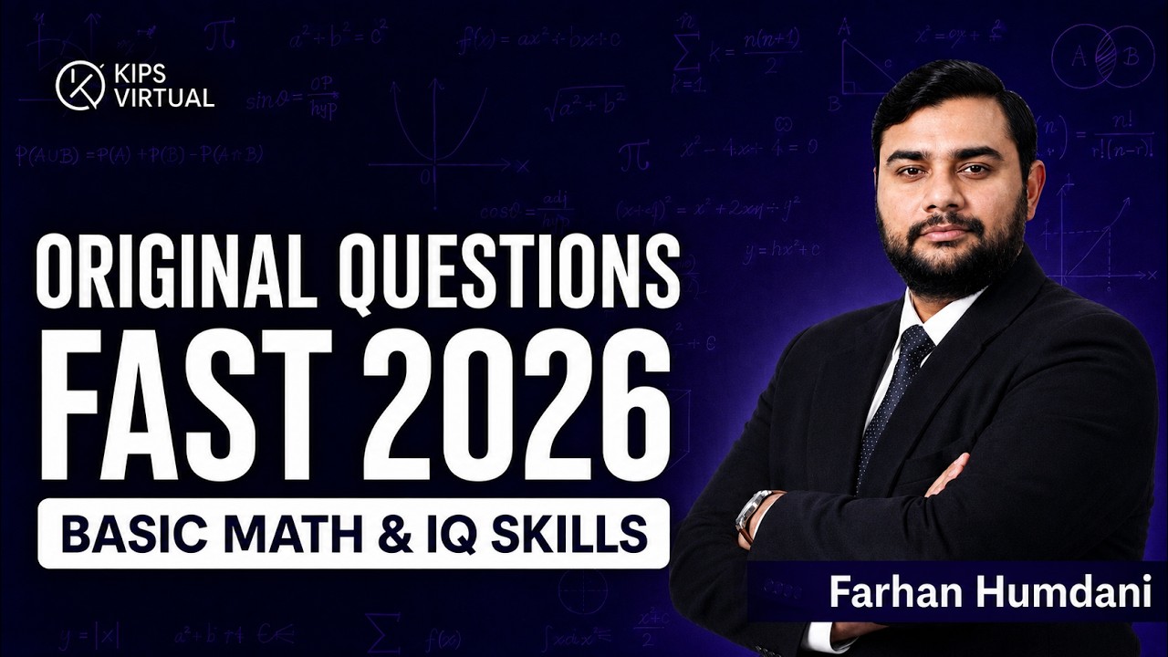 FAST 2026 Basic Math & IQ Skills | Original Questions with Complete Solutions