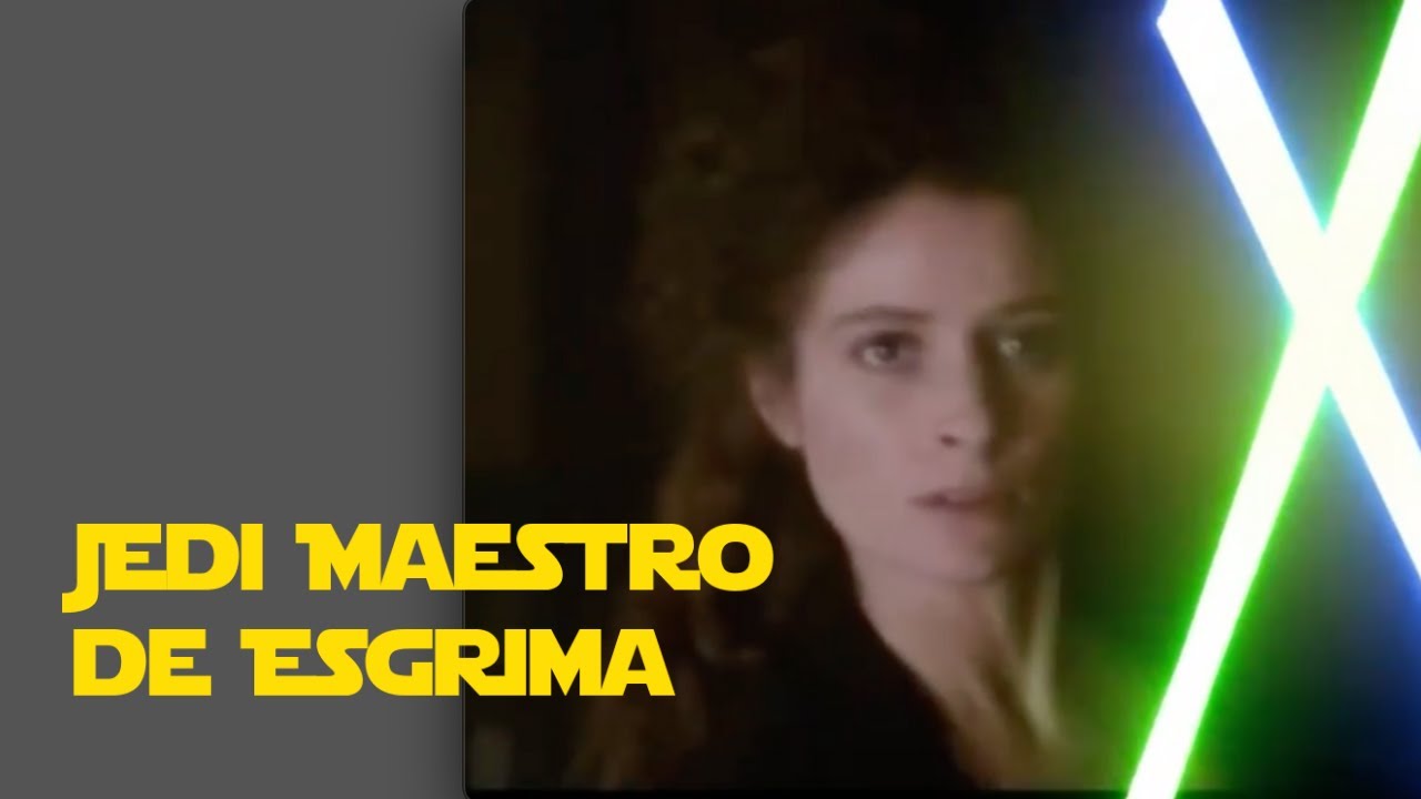 Jedi Maestro de Esgrima... Assumpta Serna... the Force is strong in this one...