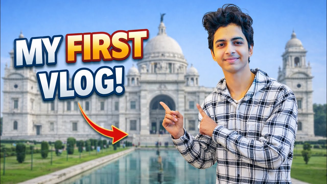 Victoria Memorial ka Safar | My First Vlog | Kolkata