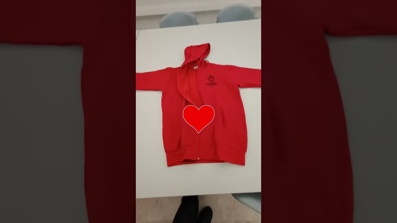 Hoodie vermelho da FDUC &ndash; Faculdade de Direito da Universidade de Coimbra 💖 Eu amo Coimbra