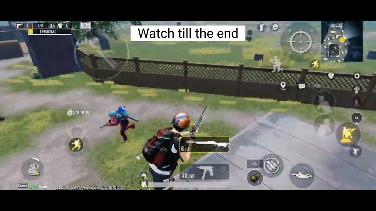 1v2 HARD TDM MATCH M24 -BGMI