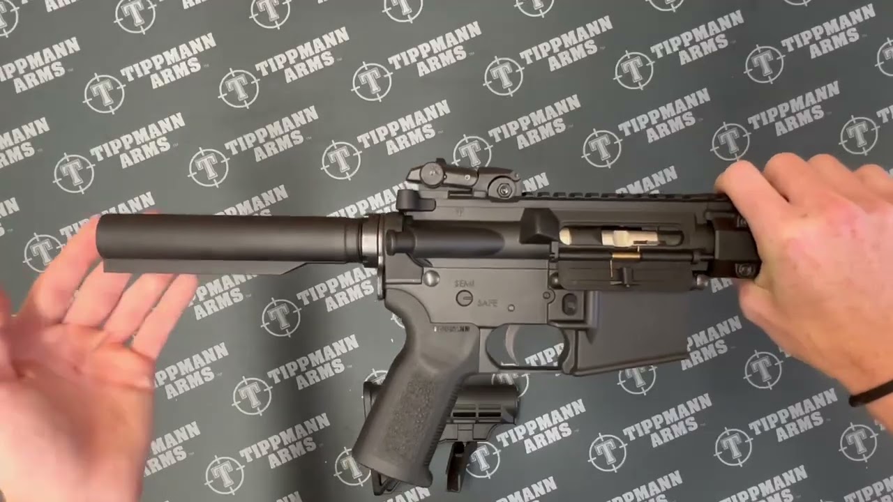 M4 22 Buttstock Uninstall and Reinstall