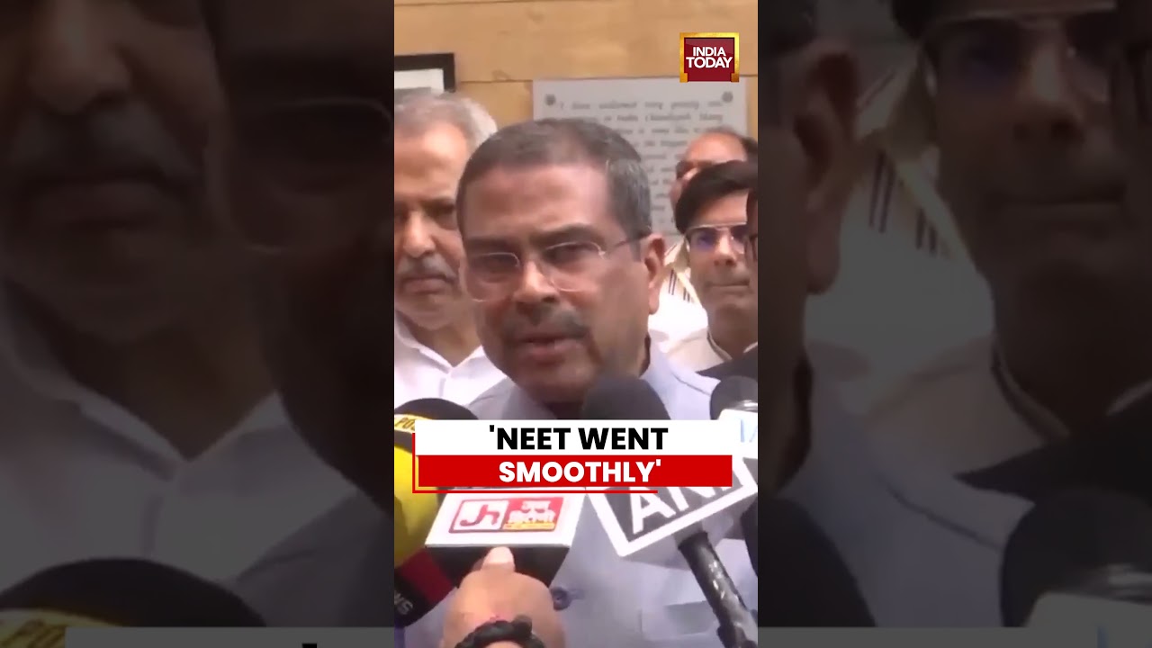 Education Minister Says NEET Re-Examination Was Conducted Successfully | #neet #dharmendrapradhan