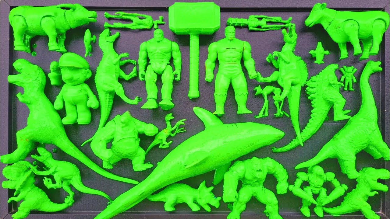 Dinosaurus Jurassic World Dominion: T-rex/Brachiosaurus/ Skibidi/ Spider-Man/KingKong/ KingGidorah