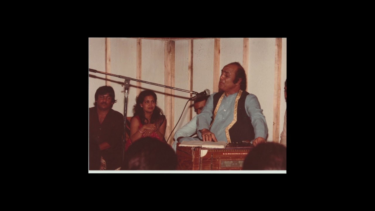 Mehdi Hassan rare recording | mein teri yaad ko | AMS Studios | Afzal Munni
