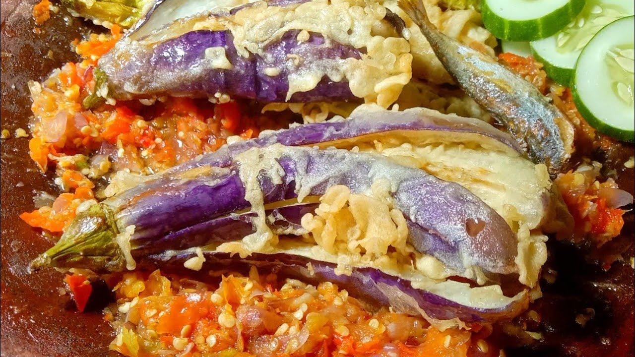 Gak Perlu Ayam....Terong Dimasak Begini Enaknya Kebangetan