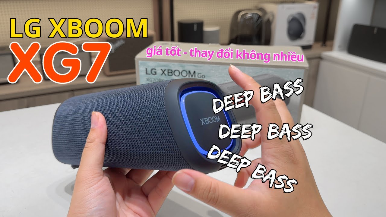 Chơi thử loa hàn quốc LG Xboom XG7 đỉnh quá luôn - Loa JBL vs Sony xem lại ?