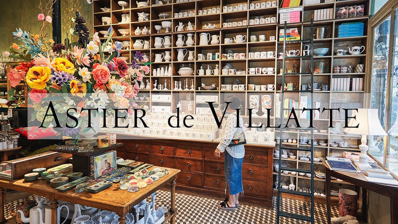 Шопинг в Astier de Villatte, красивая керамика, сделанная в Париже / Жизнь во Франции vlog