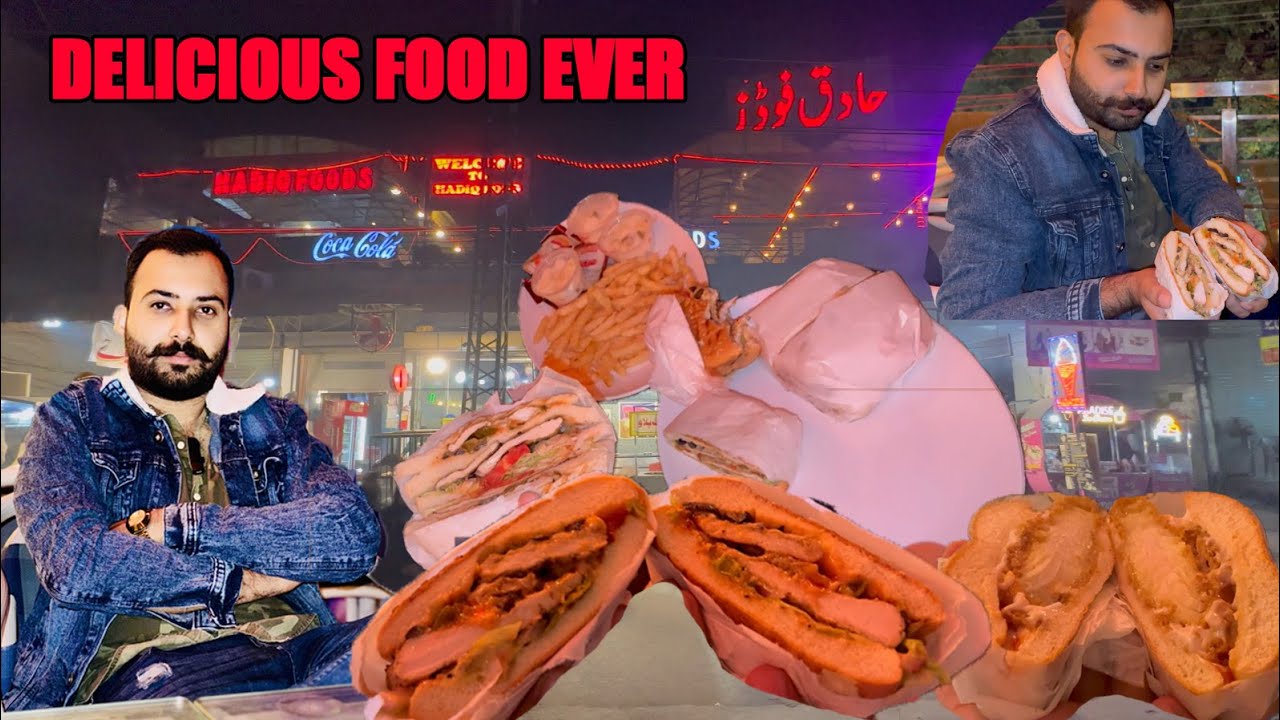 VISITING FOR THE FIRST TIME HADIQ FOODS | LAAL PULL LAHORE | FAST FOOD | DELICIOUS FOOD EVER |