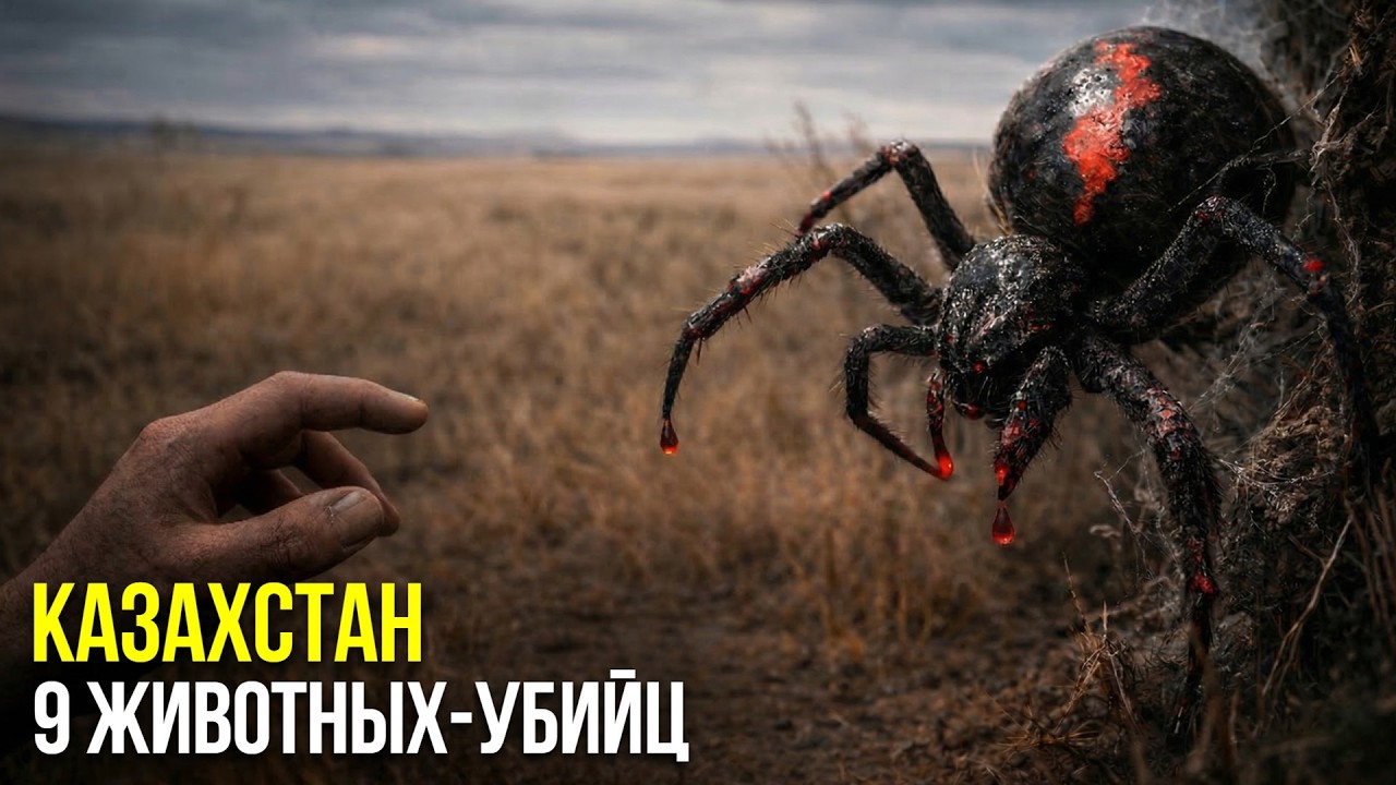 БЕЗ ШАНСОВ: 9 животных-убийц Казахстана, от которых стынет кровь!
