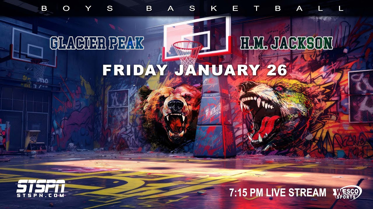 Jackson T-Wolves at Glacier Peak Grizzlies Boys Basketball