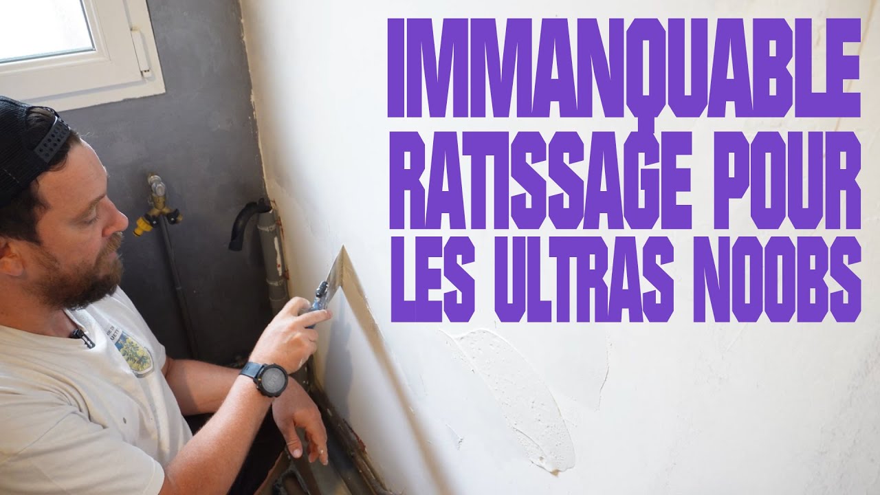 Enduire un mur pour les ultras d&eacute;butants - m&eacute;thode d'&eacute;cole