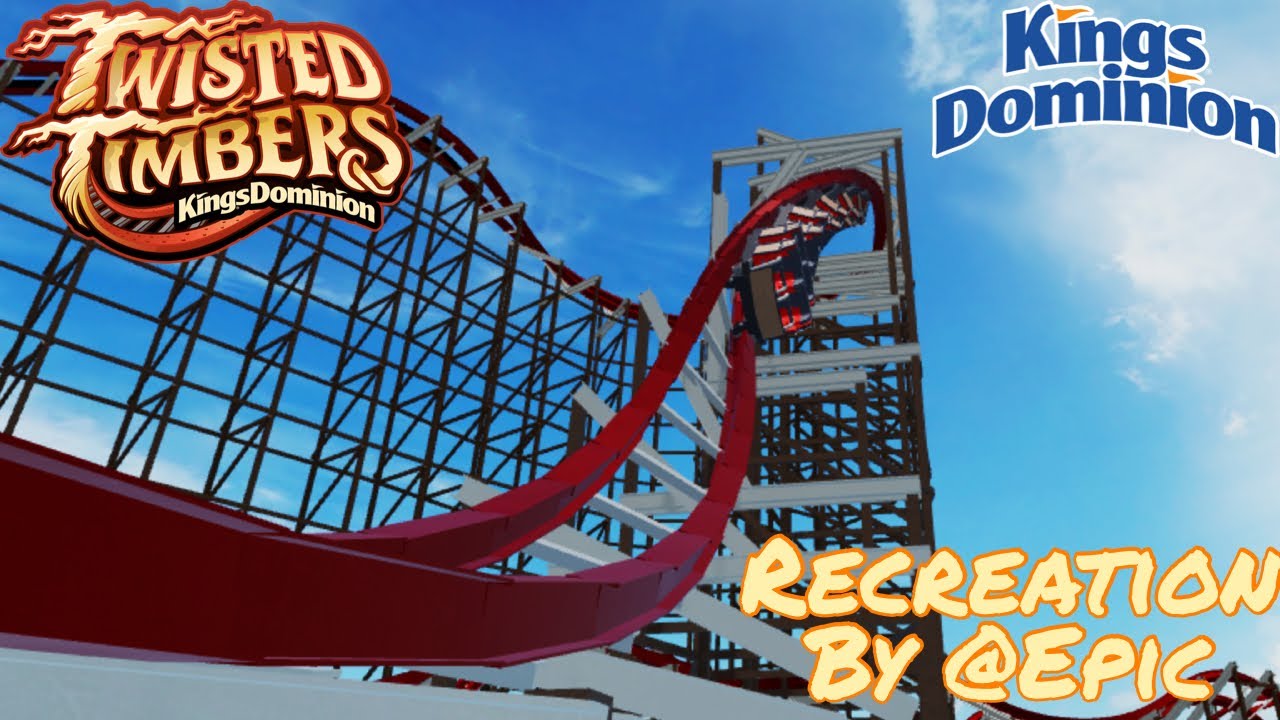 Twisted timber’s recreation -King’s dominion hybrid coaster tpt2