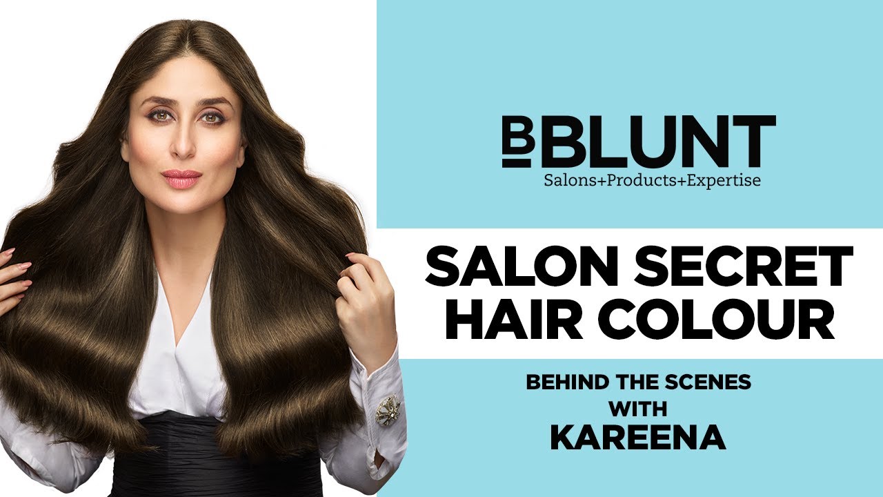 Behind The Scenes With Kareena Kapoor For BBLUNT Salon Secret Hair Colour