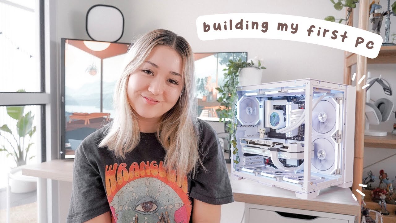 💻 Собираю свой первый ПК | Белая эстетика | Lian Li 011 Mini, RTX 3070 🤍