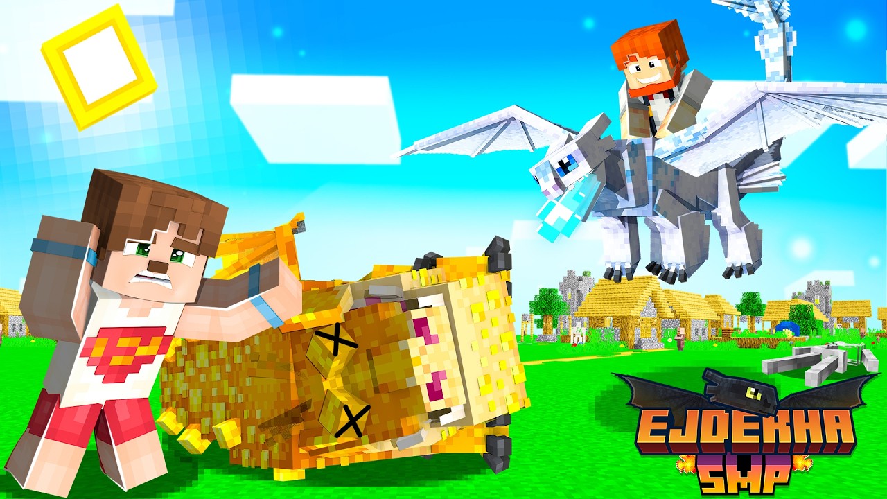 EJDERHA AVCILARI EJDERHAMI AVLADI 😢 Minecraft