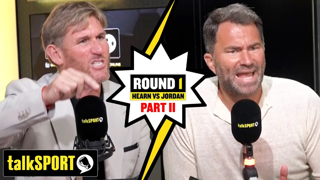 Simon Jordan BLASTS Eddie Hearn for cancelling AJ vs Whyte and NOT cancelling Eubank Jr. vs Benn 🥊