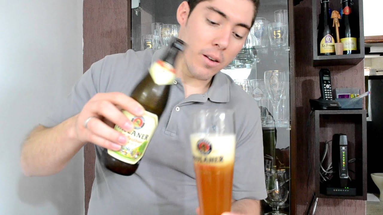 servi&ccedil;o - cerveja de trigo