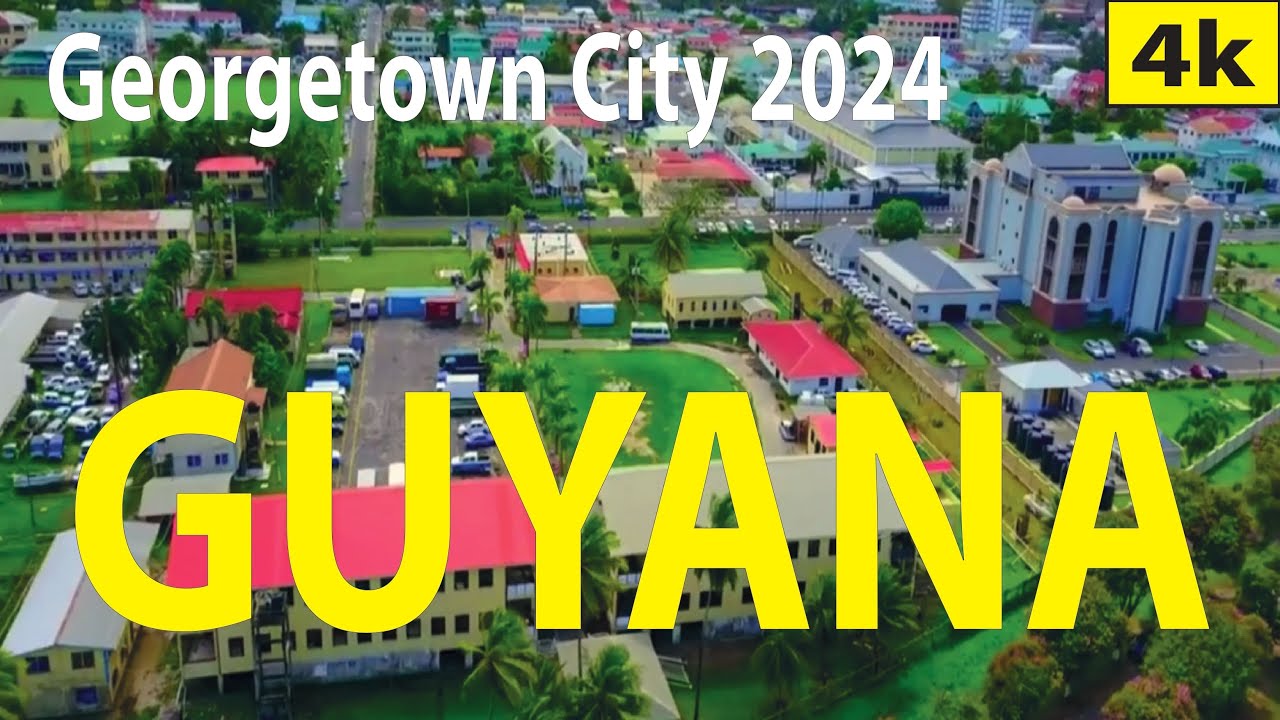 Georgetown City 2024 , Guyana 4K By Drone