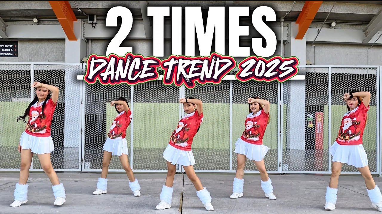 2 TIMES | Dance Trend 2025 | Dj Johnrey Budots remix | Dance workout ft. Danza Carol Angels
