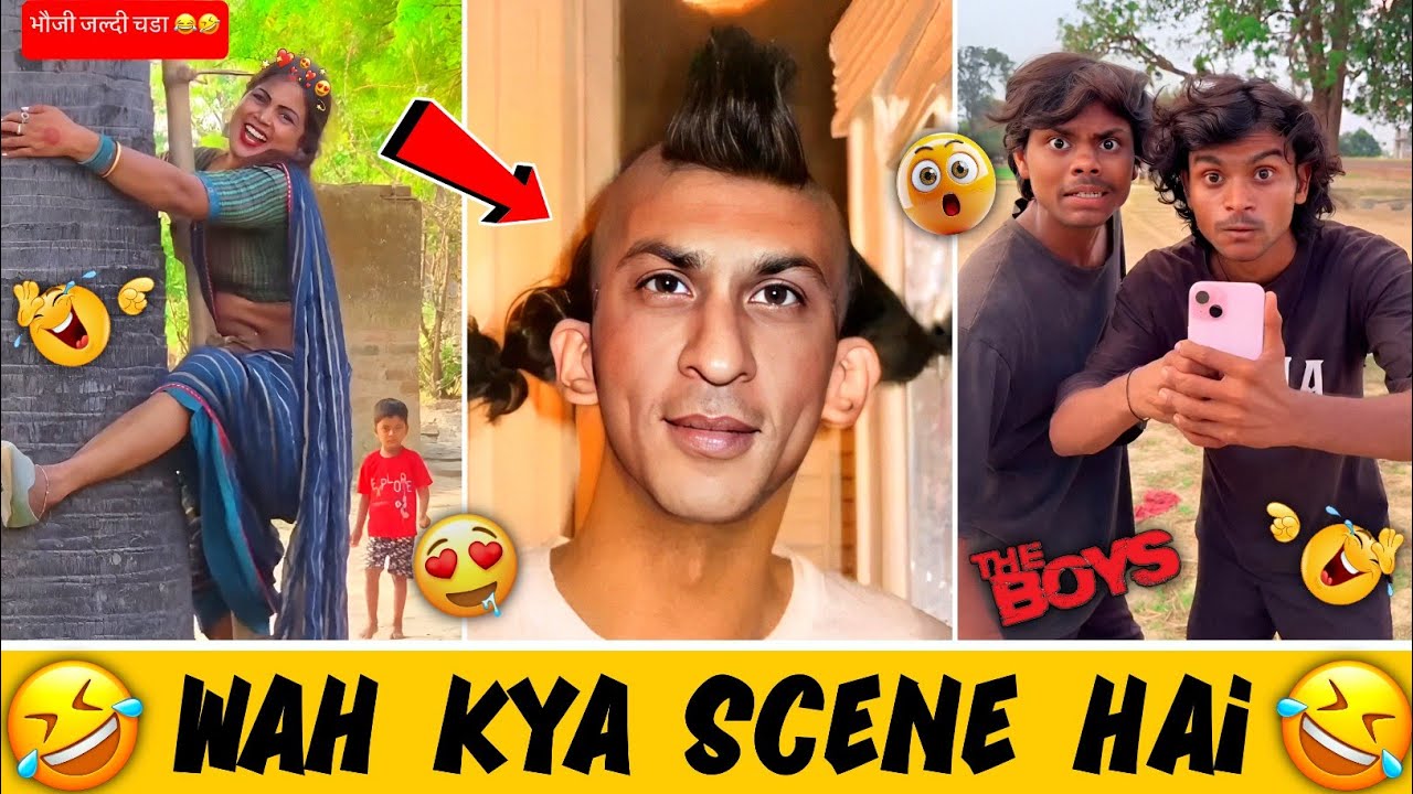 Wah Kya Scene Hai 😂🤣| EP 30 | Try Not To Laugh 😅| Dank Indian memes | Trending memes | Latest Memes